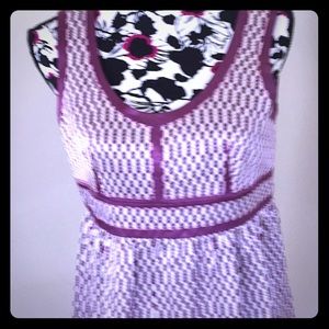 Silk sateen lined dress